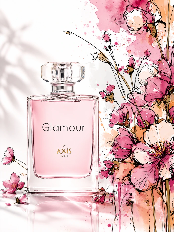 AXIS GLAMOUR Eau de Parfum pour Femme 100ML