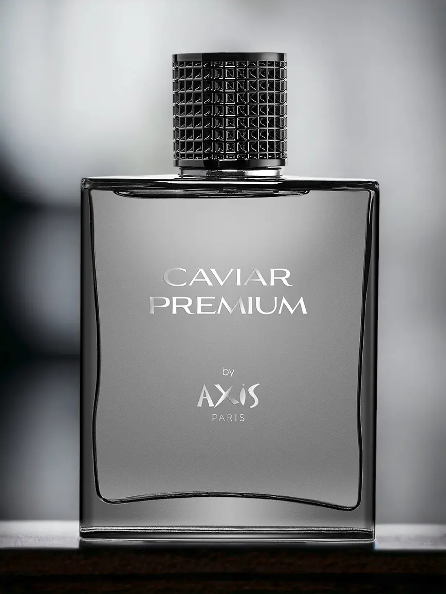 Duo de parfums AXIS – fragrances homme et femme en mise en scène raffinée