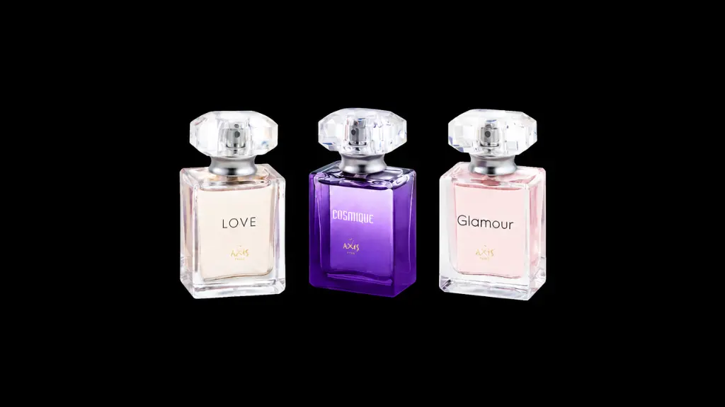 Flacons Axis Love, Glamour et Cosmique 30 ml du coffret Mini Set