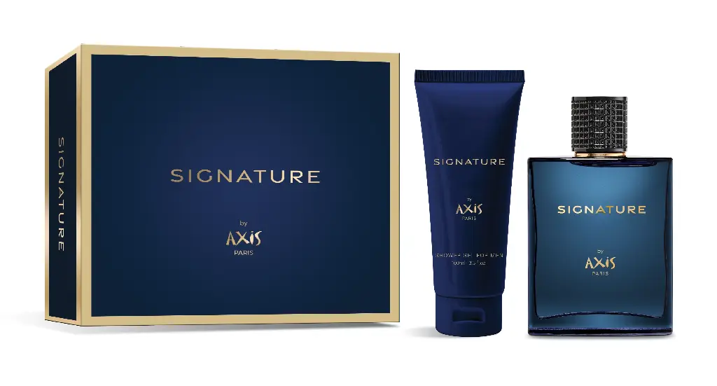 AXIS COFFRET SIGNATURE EDT 100 ML + SG 100 ML