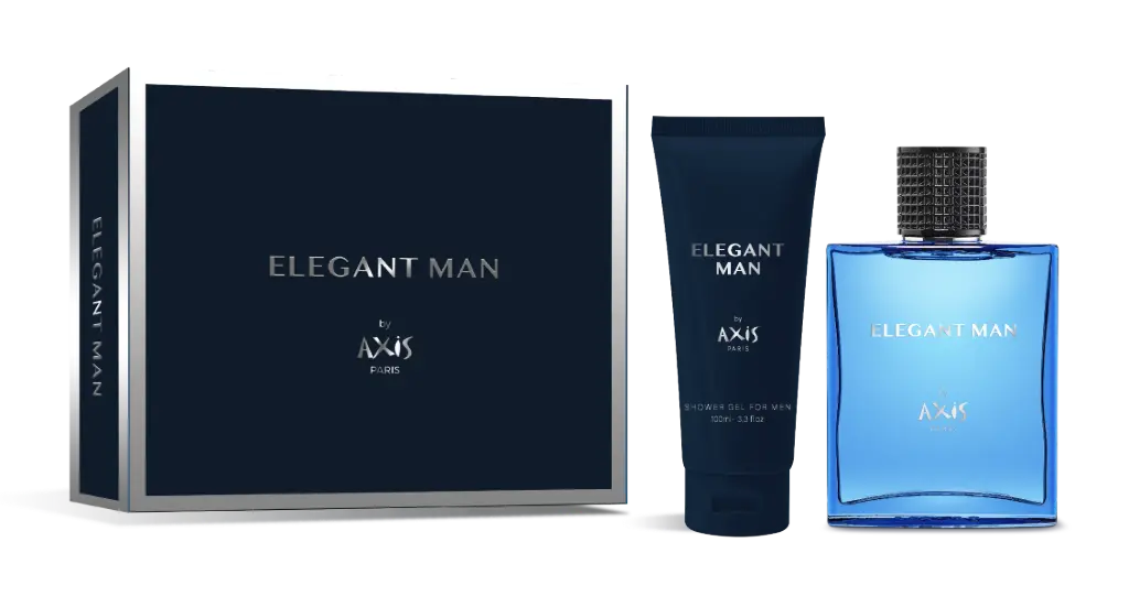 [3770031291094] AXIS COFFRET ELEGANT MAN Eau de Toilette for men 100 ML and Shower Gel 100 ML