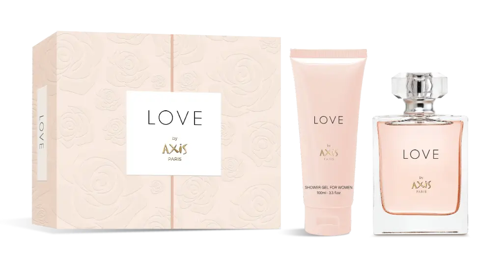 [3770031291117] AXIS COFFRET LOVE Eau de Parfum for women 100 ML and Shower Gel 100 ML