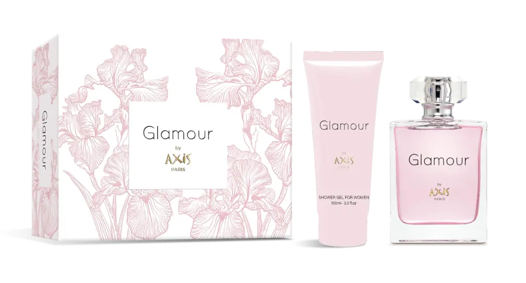 [3770031291124] AXIS COFFRET GLAMOUR Eau de Parfum for women 100 ML and Shower Gel 100 ML