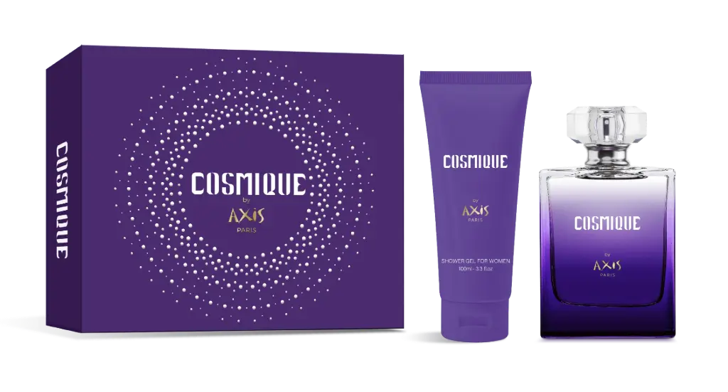 [3770031291131] AXIS COFFRET COSMIQUE Eau de Parfum for women 100 ML + Shower Gel 100 ML