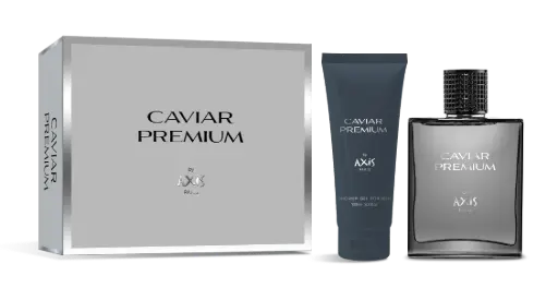 [3770031291070] AXIS COFFRET CAVIAR PREMIUM Eau de Toilette for men 100 ML and Shower Gel 100 ML