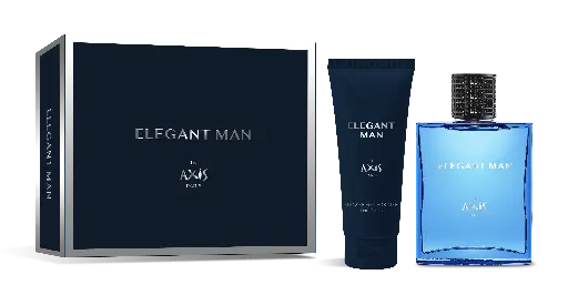 [3770031291094] AXIS COFFRET ELEGANT MAN EDT 100 ML + SG 100 ML