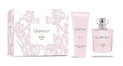 [3770031291124] AXIS COFFRET GLAMOUR EDP 100 ML + SG 100 ML