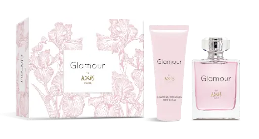 [3770031291124] AXIS COFFRET GLAMOUR Eau de Parfum for women 100 ML and Shower Gel 100 ML