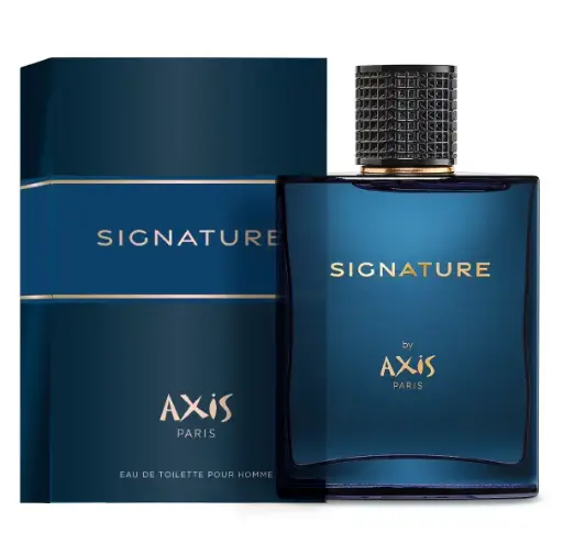[INTL 3770031291407] AXIS SIGNATURE Eau de Parfum pour Homme 100ML INTERNATIONAL